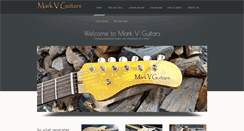 Desktop Screenshot of markvguitars.com